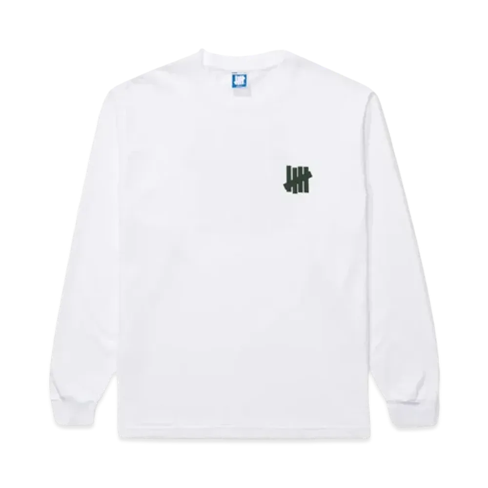 UNDEFEATED Icon L/S Tee "White"