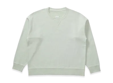 visvim Jumbo SB Sweat L/S DMGD "LT.Green"