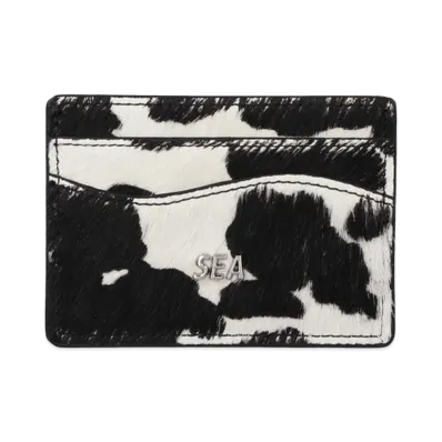 WIND AND SEA Cow Leather Card Case "Black Other"
