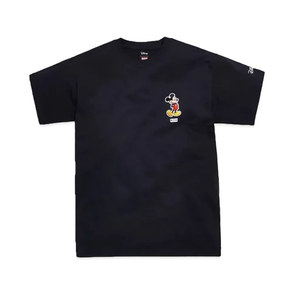 KITH Disney 90s Classic Logo Mickey Tee "Black"
