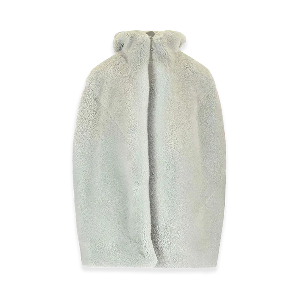Rick Owens Women's Shearling Vest "Light Blue"