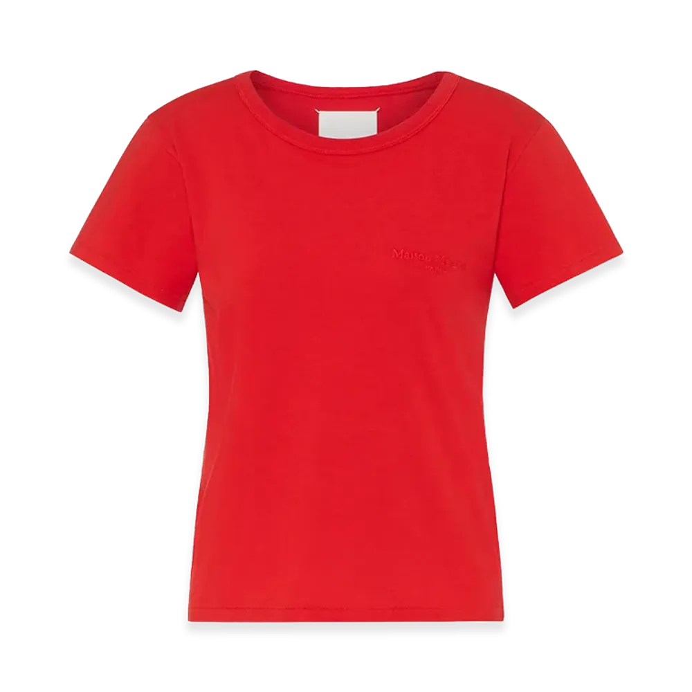 Maison Margiela Women's T-Shirts "Red"