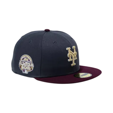 NEW ERA 59Fifty All-Star Game Side Patch New York Mets "Dark Graphite/Maroon"