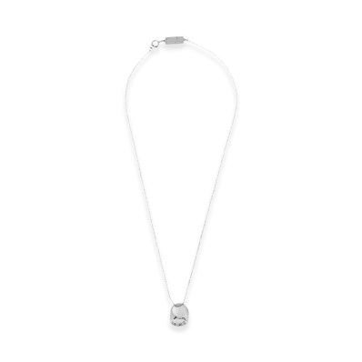 MM6 Maison Margiela Anello Chevalière' Necklace "Silver"