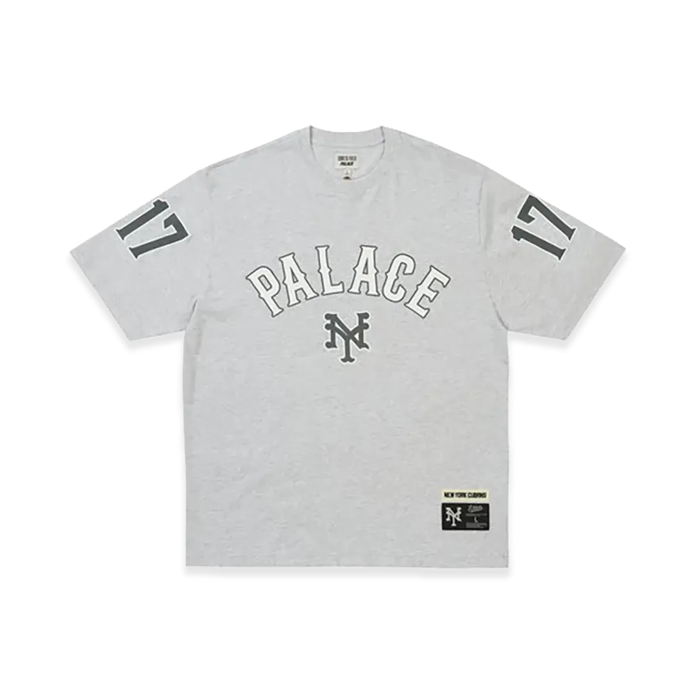 PALACE Palace New York Cubans T-Shirt "Grey Marl"