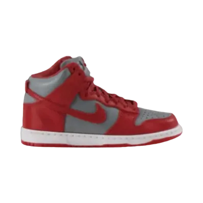 PREMIUM BANDAI × NIKE DUNK HIGH miniature collection NEVADA "Red/Gray" (48mm×25mm)