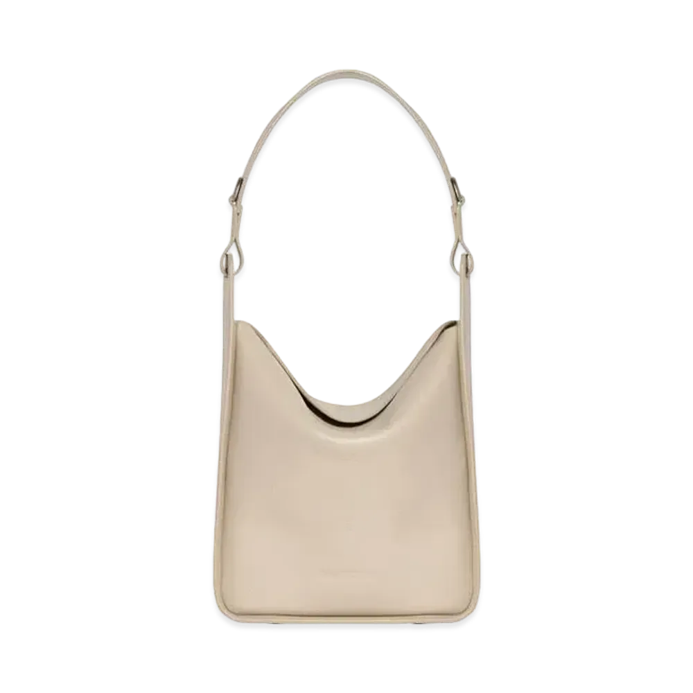 BALENCIAGA Tool 2.0 Small North-south Tote Bag In Grained Calfskin "Beige"