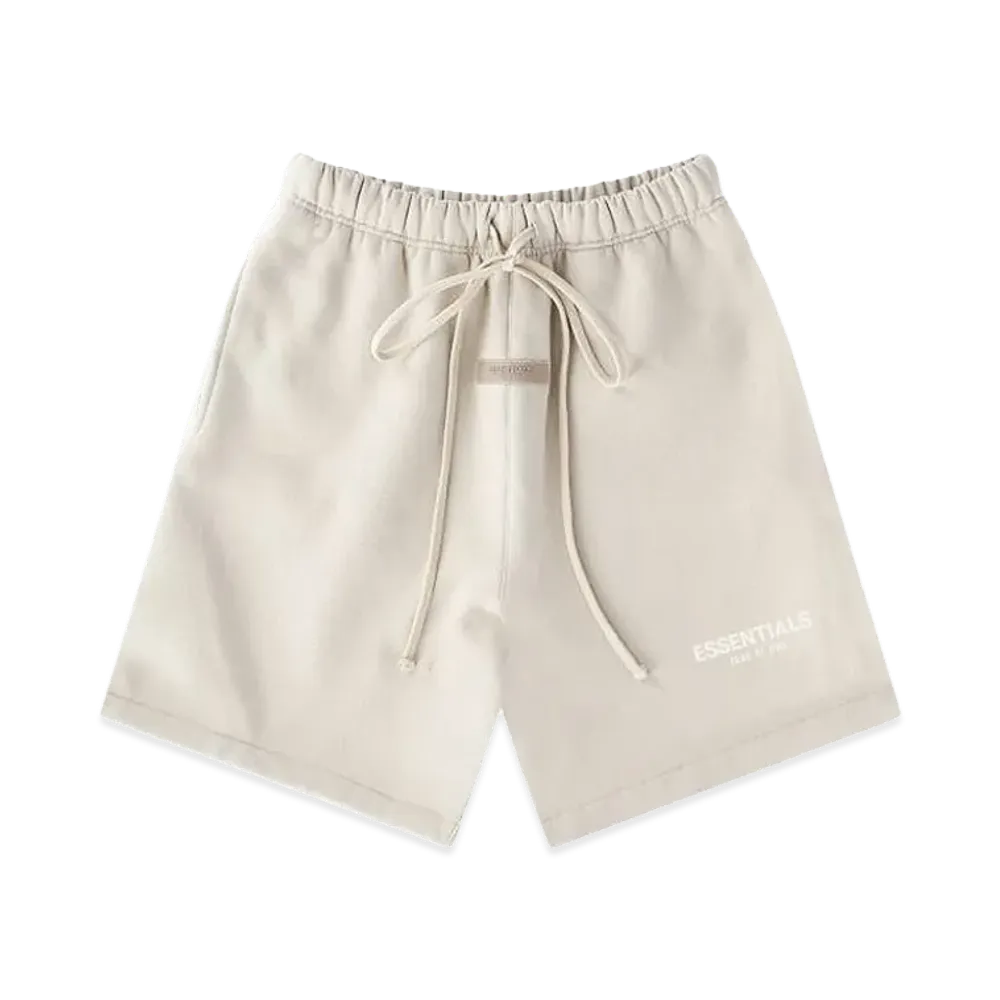 FEAR OF GOD ESSENTIALS Point Logo Half Pants "Wheat"