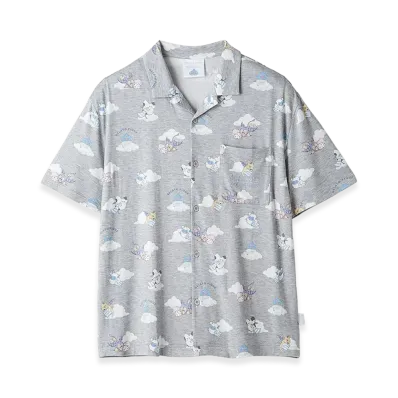 GELATO PIQUE x DRAGON QUEST Allover Pattern S/S Shirt "Grey"