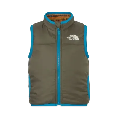 The North Face Baby Novelty Reversible Cozy Vest "New Taupe"