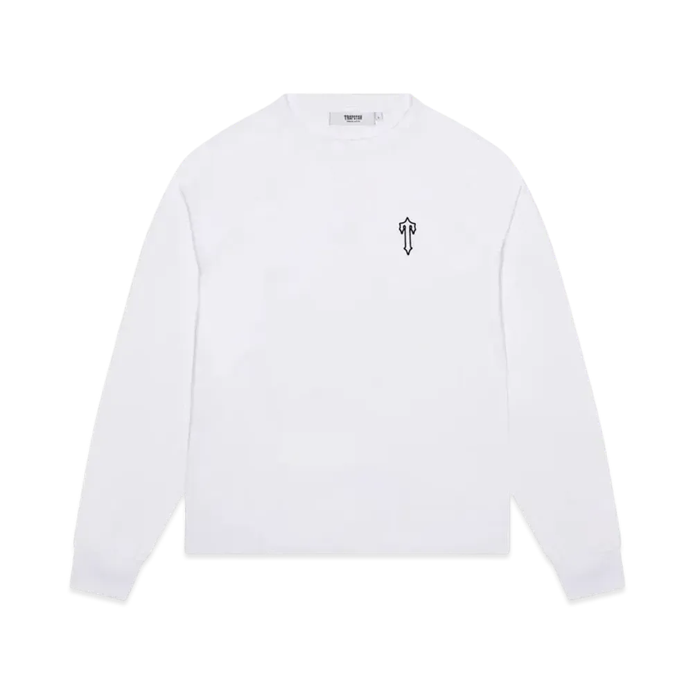 TRAPSTAR Foundation LS Tee "White"