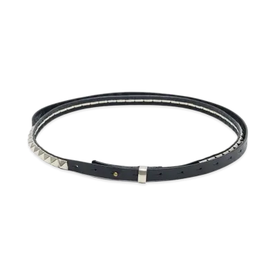 UNDERCOVER Cowhide Leather Belt "Black"