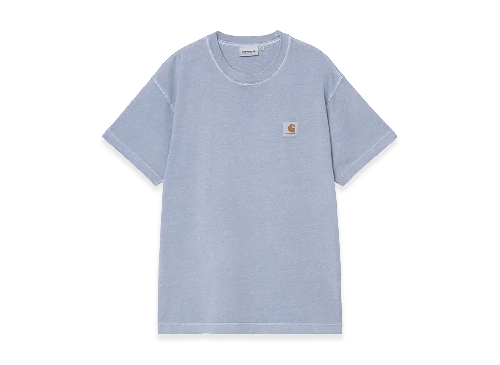 Carhartt WIP S/S Nelson T-Shirt "Gentle Blue(Garment Dyed)"