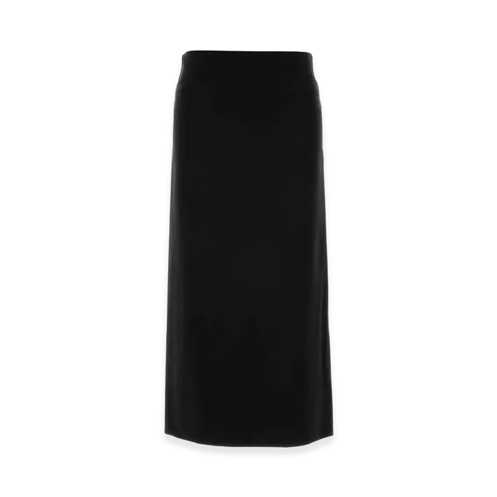 Jil Sander Women's Jersey Skirt "Black"