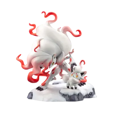 Pokemon Center Original Figure Hisuian Zorua & Hisuian Zoroark