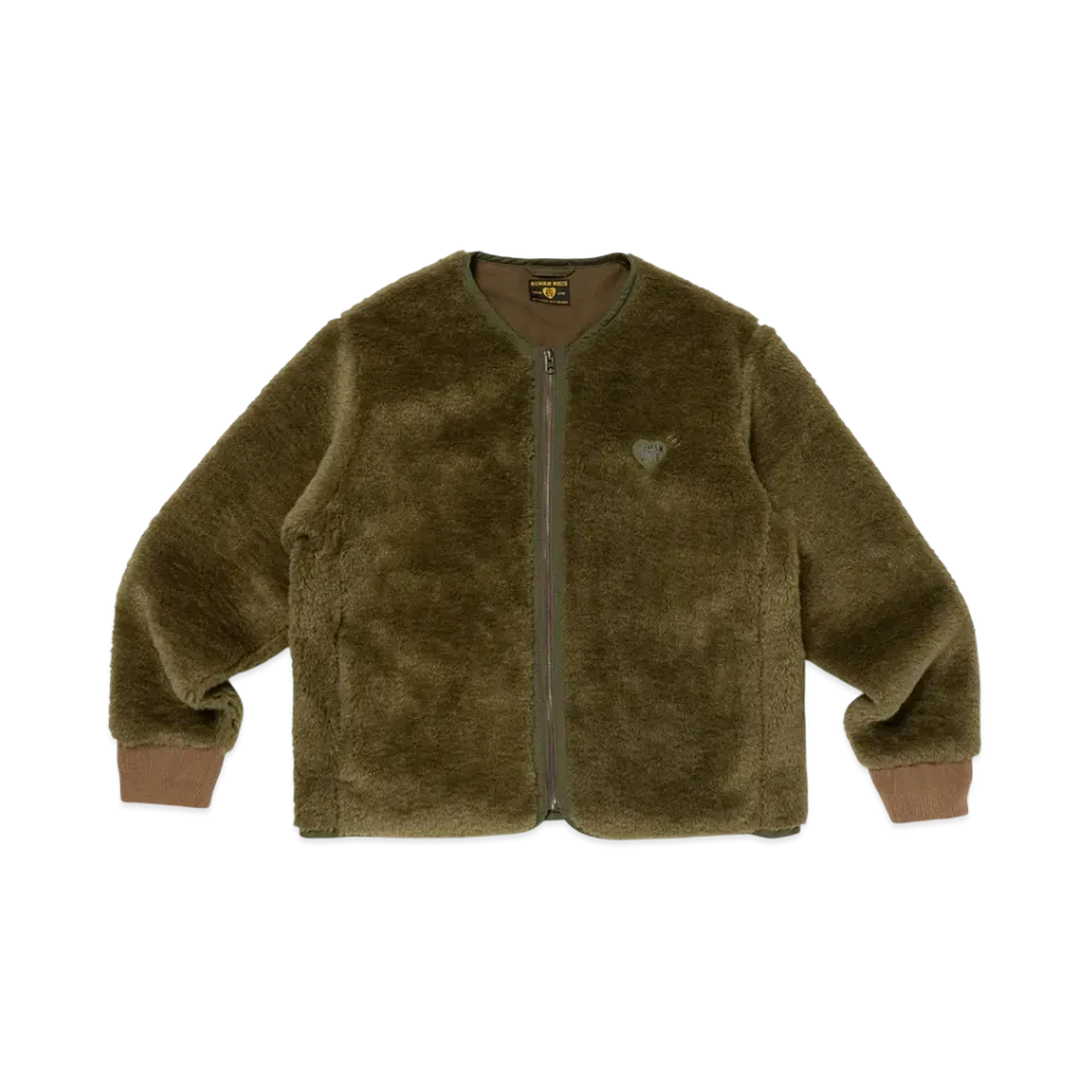 HUMAN MADE Boa Liner Jacket "Olive Drab"