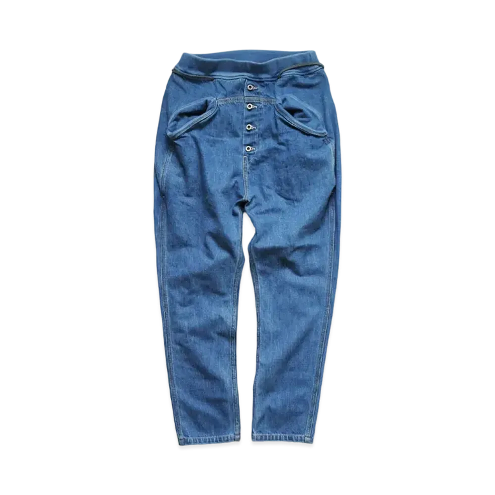 KAPITAL 12OZ DENIM SARNOUVER PANTS 2018 "Indigo"