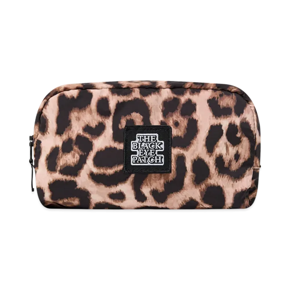 BlackEyePatch Leopard Patterned Ripstop Mini Pouch "Brown"