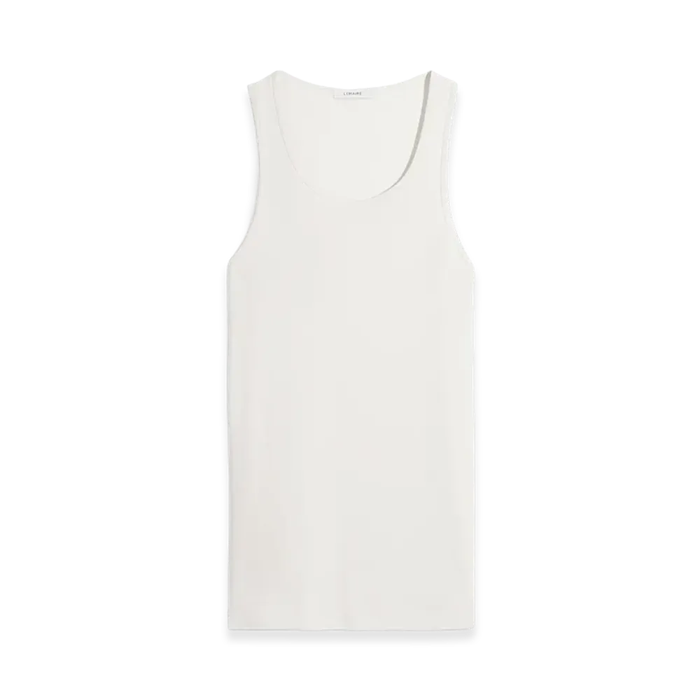 LEMAIRE Jersey Tank Top "Light Cream"