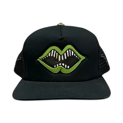Chrome Hearts PPO Chomper Patch Trucker Cap Matty Boy "Black/Green"