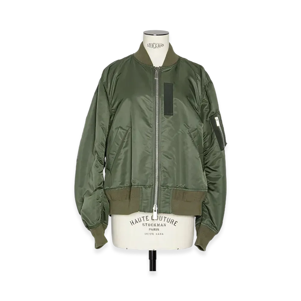sacai Nylon Twill Blouson "Khaki"