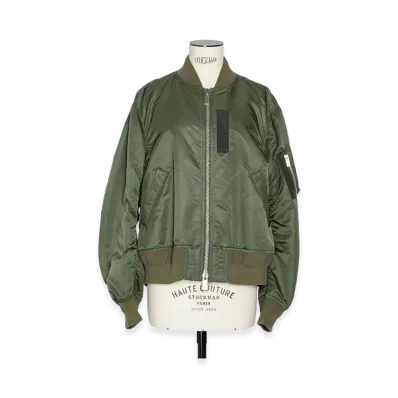 sacai Nylon Twill Blouson "Khaki"