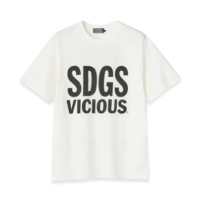 HYSTERIC GLAMOUR SDGS Vicious T-Shirt "White"