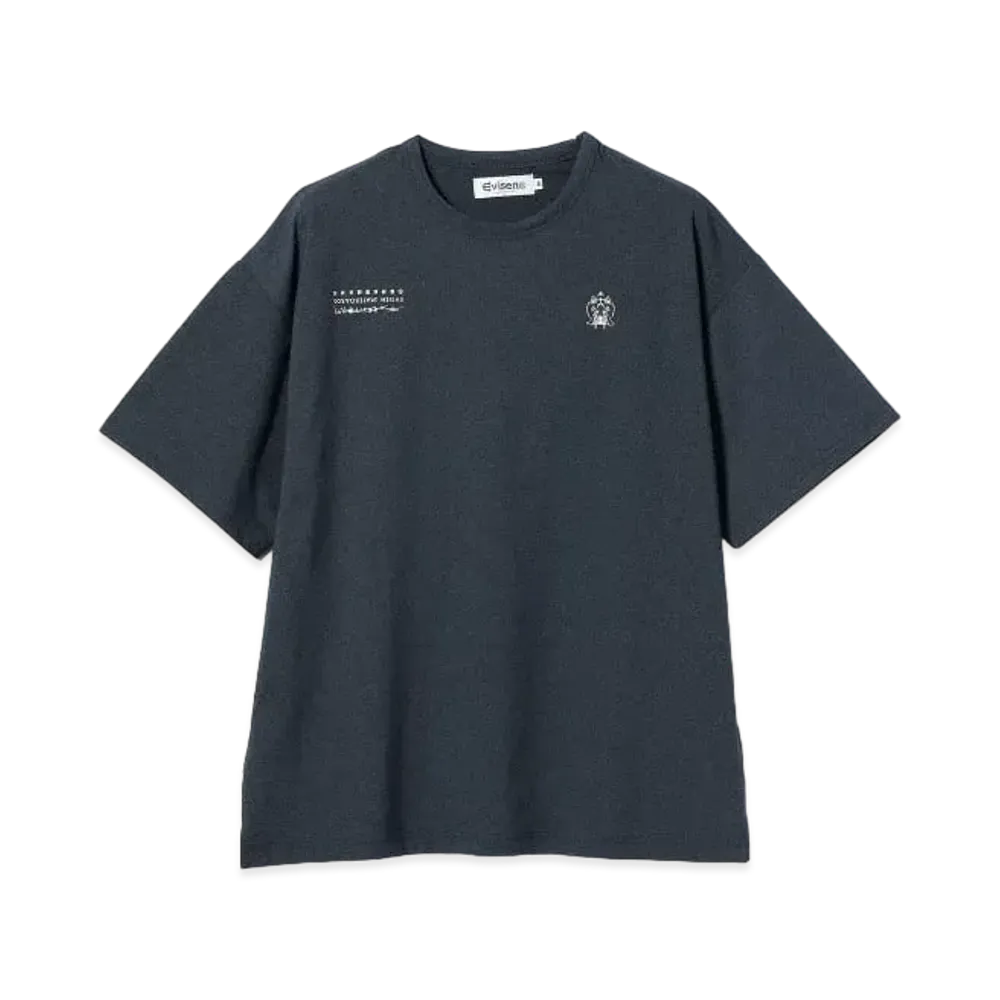 BEAMS T Evisen Skateboards x Takadaongakuseisakujimusho / Dorag Dry T-shirt "Navy"