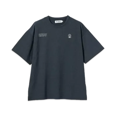 BEAMS T Evisen Skateboards x Takadaongakuseisakujimusho / Dorag Dry T-shirt "Navy"
