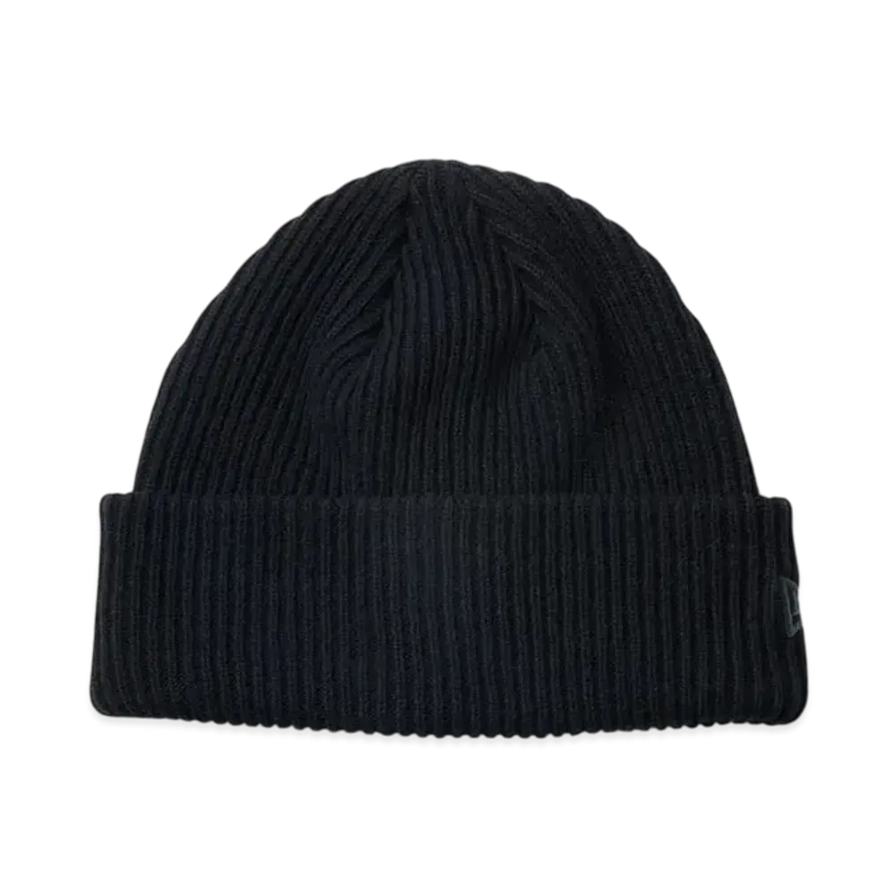 NEW ERA Rib Cuff Knit Cotton "Black"