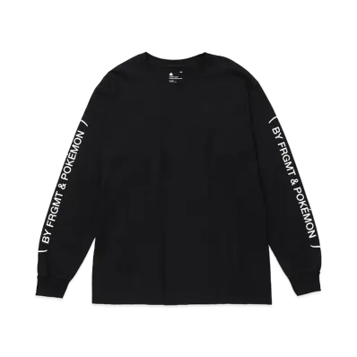 FRAGMENT x POKEMON THUNDERBOLT PROJECT LONG SLEEVE TEE "Black"