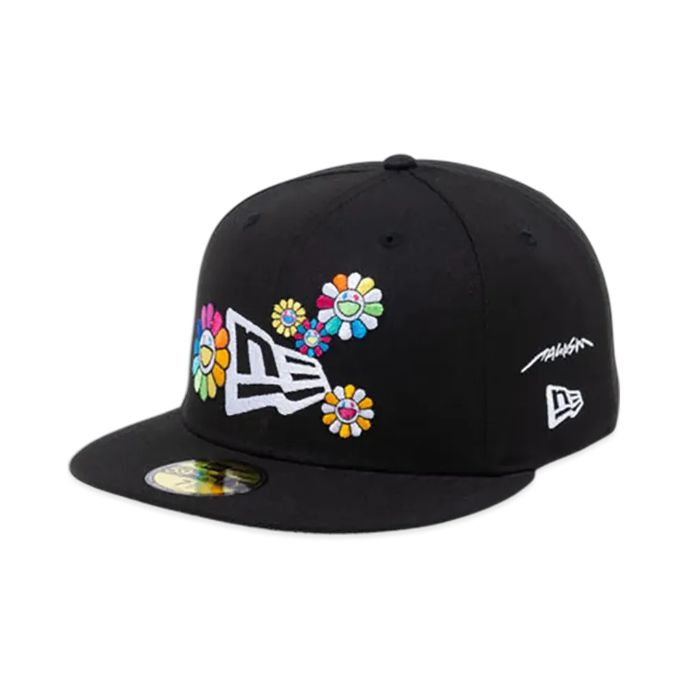 NEW ERA 59Fifty x Takashi Murakami "Flower Flag Black"
