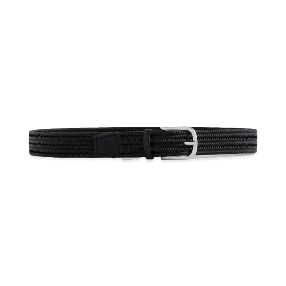 Aime Leon Dore Braided Leather Belt "Black"