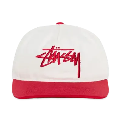 Stussy Big Stock Cap "Cardinal"