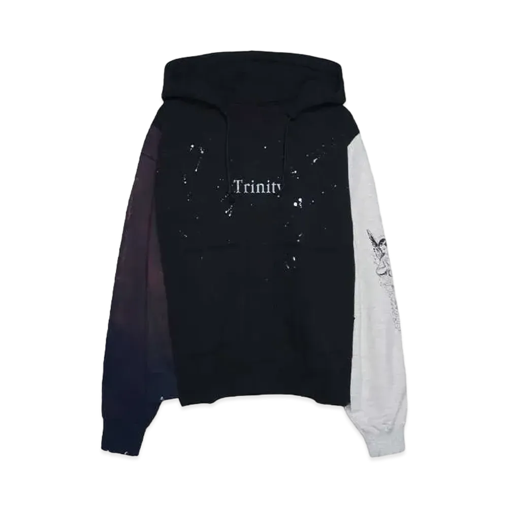 SOMEIT REBUILD HOODIE "CHARCOAL/BLACK/GREY"
