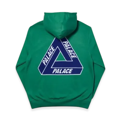 PALACE Tri-Chenille Hood "Green"