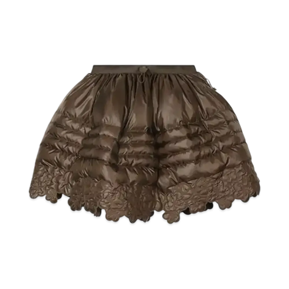 The North Face x Cecilie Bahnsen Down Skirt (Women's) "Soil Brown"
