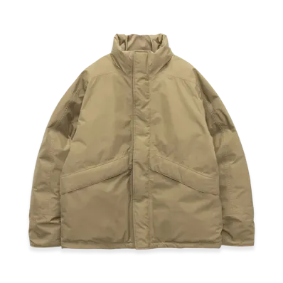 nanamica GORE-TEX Short Down Jacket "Khaki Beige"