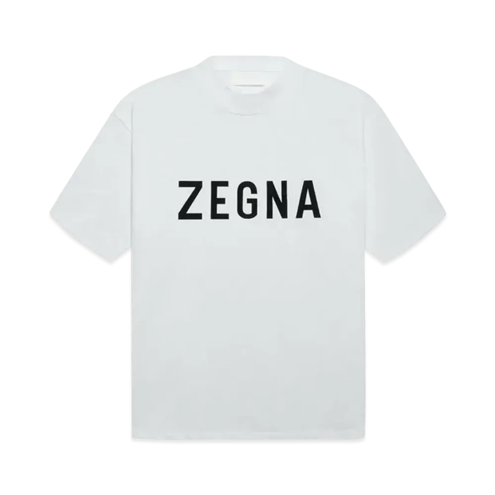 FEAR OF GOD / Ermenegildo Zegna Cotton T-Shirt "White"
