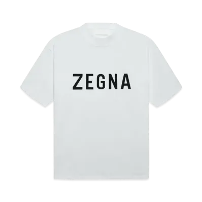 FEAR OF GOD / Ermenegildo Zegna Cotton T-Shirt "White"
