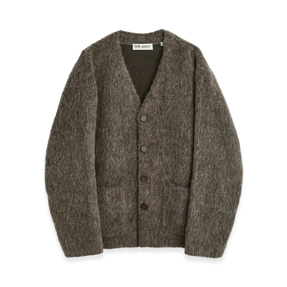 OUR LEGACY Mole Grey Hairy Wool "Mole Grey Hairy Wool"