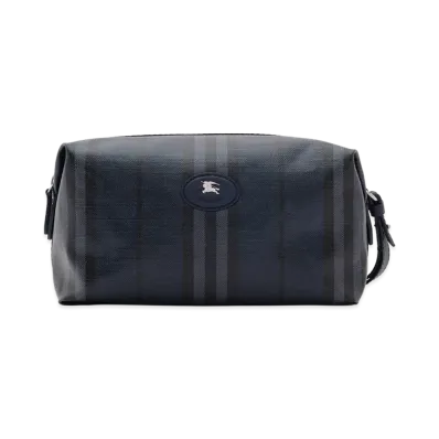 Burberry Highland Travel Pouch "Navy"
