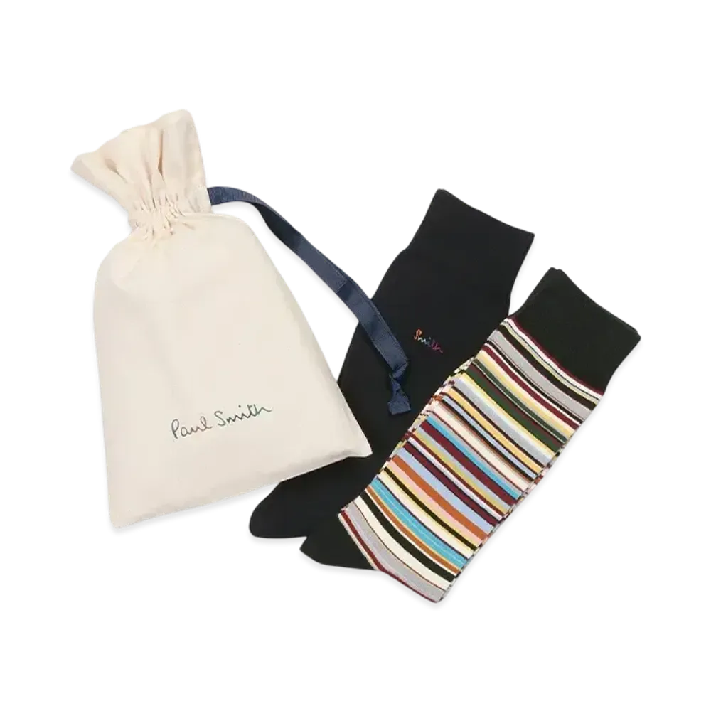 Paul Smith Socks Gift Set "Black"
