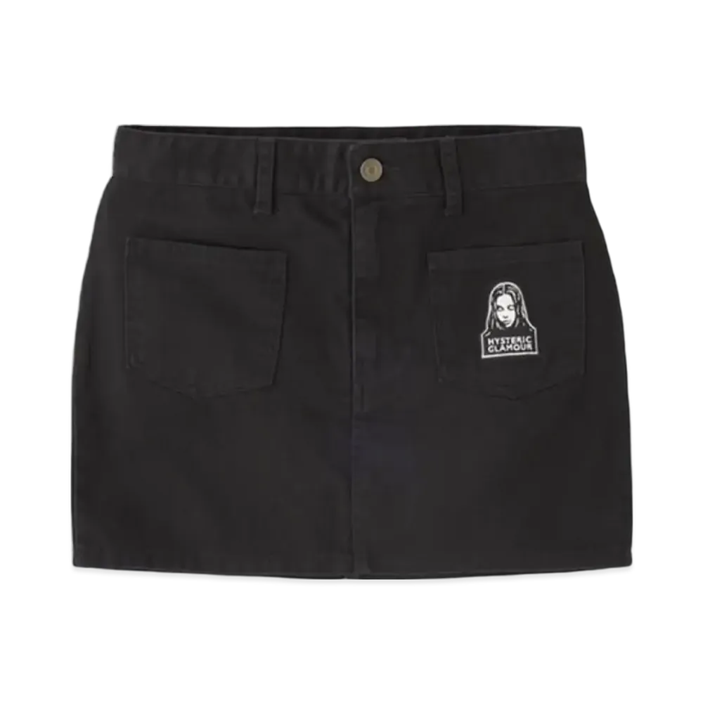Hysteric Glamor x X-Girl Mini Skirt "Black"