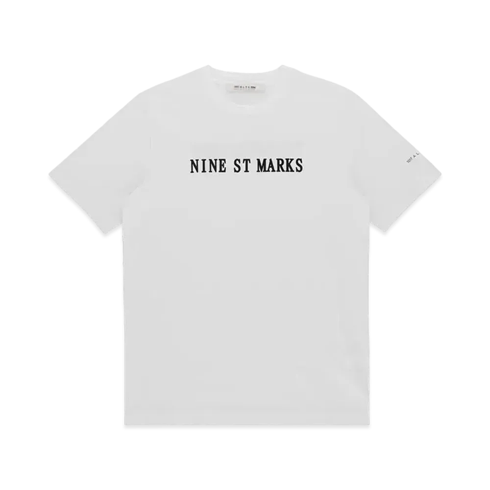 1017 ALYX 9SM 9SM Graphic T-shirt "White"