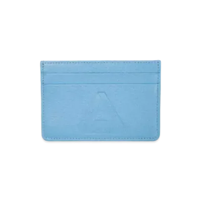 PALACE LEATHER CARD HOLDER "Blue"