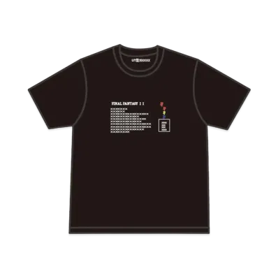 Uniqlo Final Fantasy 35th Anniversary UT Graphic T-Shirt Final Fantasy II "Black"