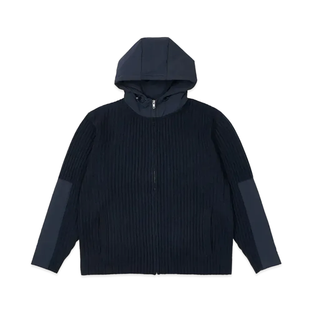 PALACE Marine Zip Hood Knit "Navy"
