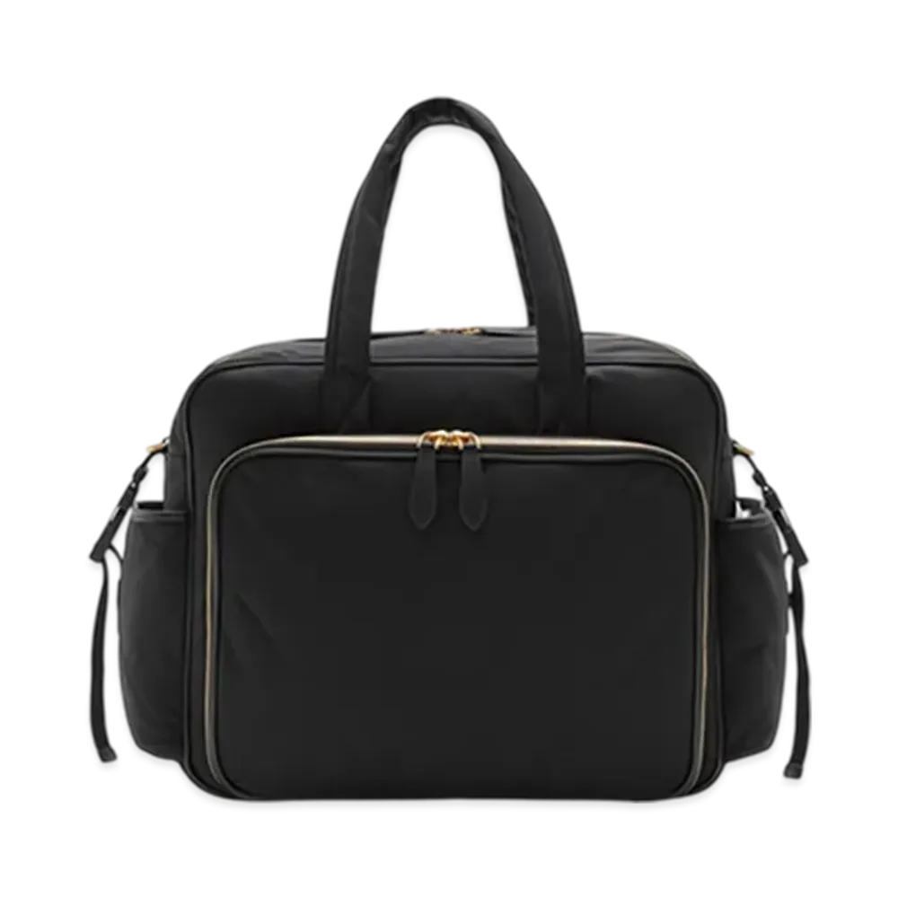 Burberry Quilted Nylon Baby Changing Bag "Black"