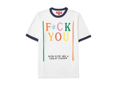 Supreme x Mike Kelley Ringer Tee "White"